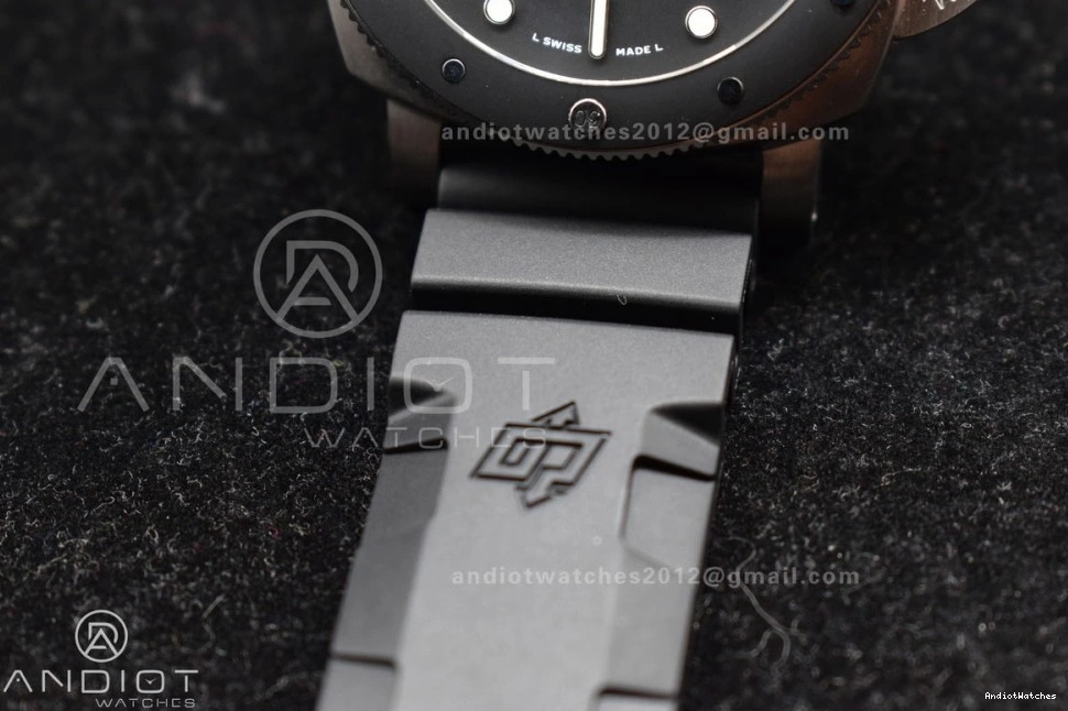 MultiPurpose Black Strap SBF Black 1:1 PAM683 Rubber Edition Dial XXXIV Y on Best 459 0505